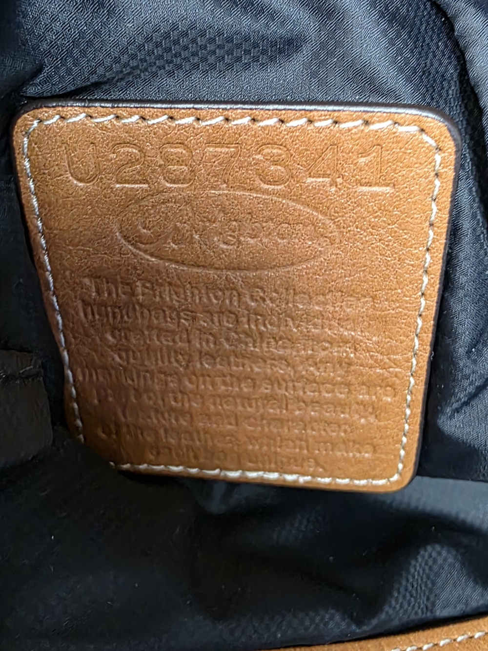 Brighton Kamille quilted crossbody bag in black - Picture 5 of 8